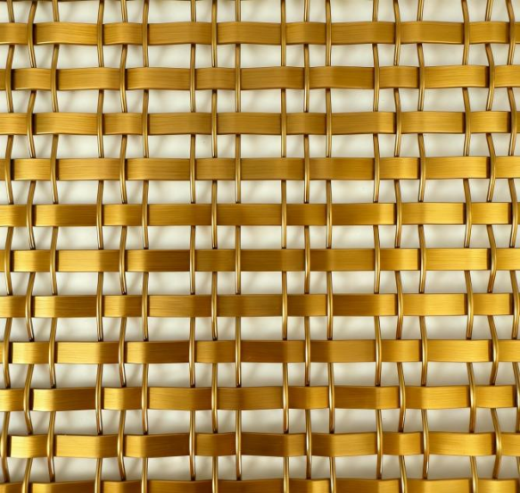JM-C-1081 - Woven Metal Decorative Mesh - jumao-decorfabric.com