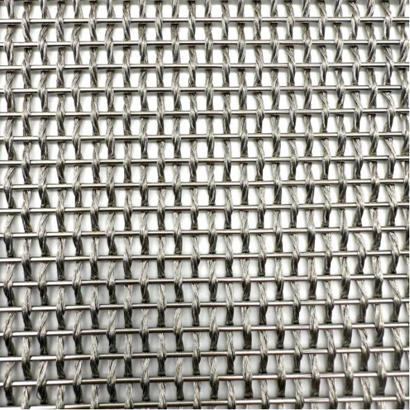 JM-W-014 - Woven Metal Decorative Mesh - jumao-decorfabric.com