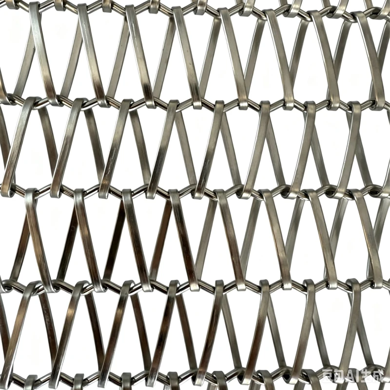 JM-S-2603 - Spiral Metal Decorative Mesh - jumao-decorfabric.com